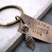 Sharp Dressed Man Keyring Antique Brass, comes with necktie charm