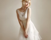 Mathilde--Lace and Tulle Wedding dress Etsy Exclusive - Leanimal