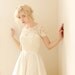 Elandra--2 Piece, Lace and Silk Wedding Dress