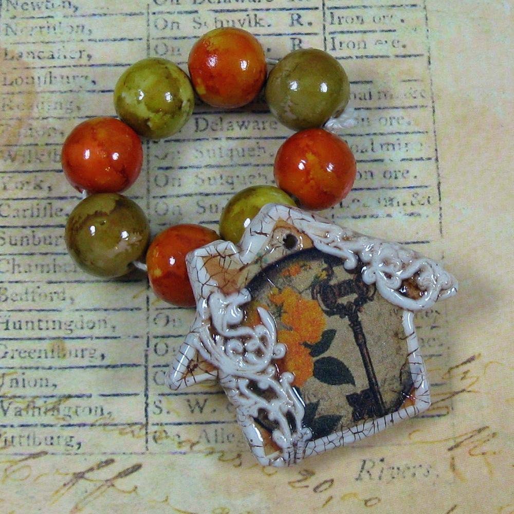 Cottage Charm and Bead Set 0512-69