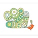 Romeo -limited edition gocco screen print -Exotic Bird Series 5x7