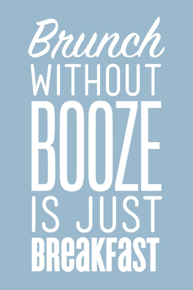 Brunch Without Booze...
