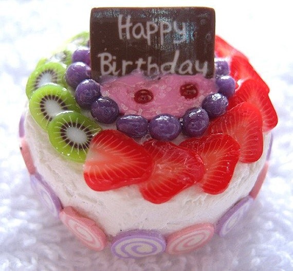 Birthday Fruit Cake