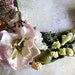 Frogland Necklace Bee Frog Nature Fruits Flowers Statement Lace Feminine Green Swarovski Crystals Leaves Gold Love Bull