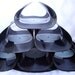SALE-Wine Bar Rack- Recycled Record Albums-Eco-Friendly Functional Art
