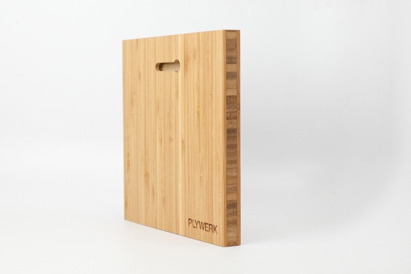 8x8 Blank Art Panel - 3/4" Bamboo  WITH ADHESIVE