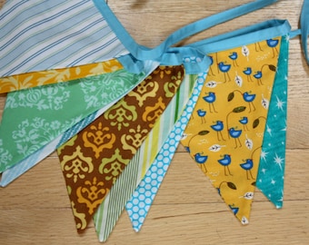 Gender Neutral Photography Prop Fabric Bunting Banner.  Also for Showers and Parties. Ready to Ship.