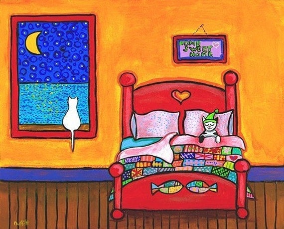 Odettes Moon - Print -