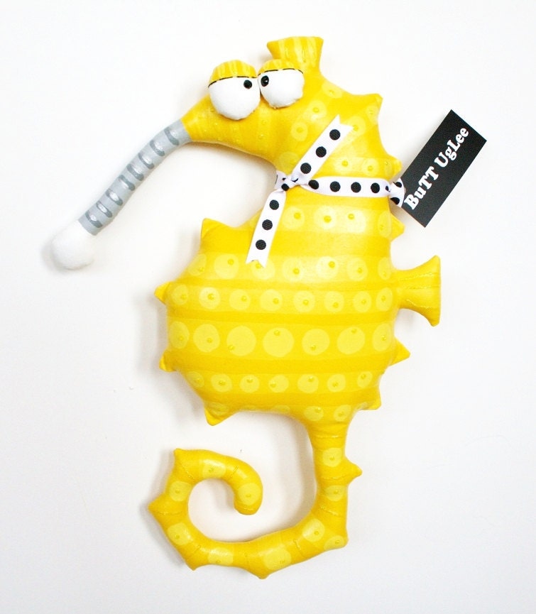 SeaHorSe NaMed ...  Daddy's Overdraft  ... Bright YeLLow Ocean Creature ... BuTT UgLee ... WaLL ArT ... Team PosH NurserY