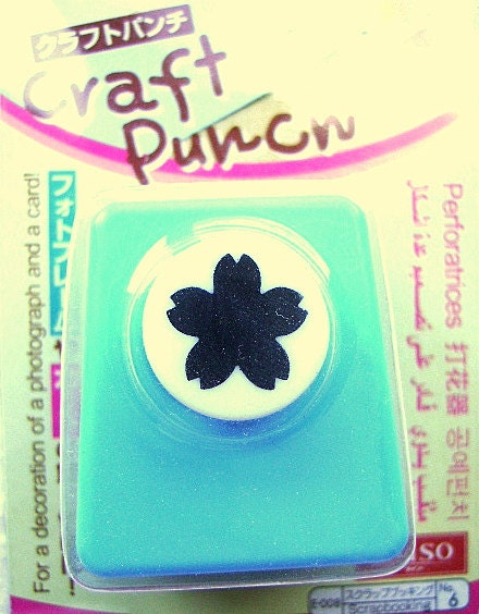 Japanese Paper Punch Cherry Blossoms M Size