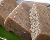 Vanilla Cream with Oatmeal Milk and Honey Soap Creamy Rich Exfoliating Oats