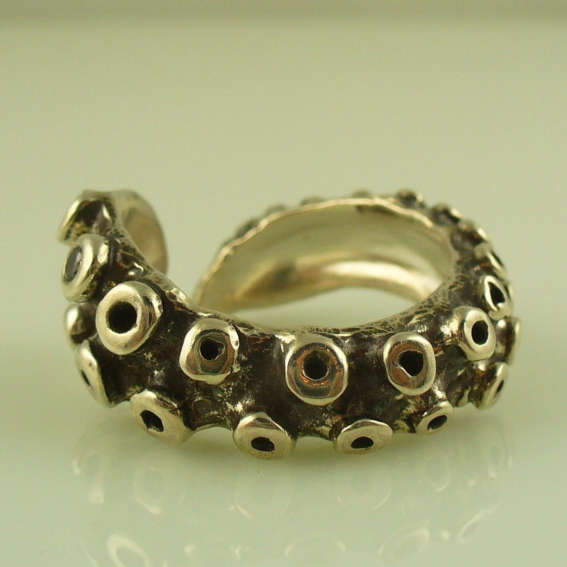 Black Diamond Tentacle Ring