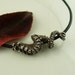 SALE - Leather Tentacle necklace