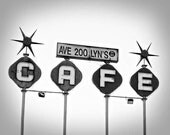 Lyn's - 11 x 14 Fine Art Photographic Print - Black and White