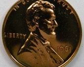 1961 Lincoln Cent PROOF