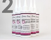 THE BEST GLAZE for Scrabble Pendants and Glass Pendants. 2 bottles of Glamour Glaze.
