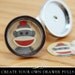 Glamour FX Clear Glass and Drawer Pull Kit. Silver Drawer or Cabinet Knob with Clear Glass Insert. Annie Howes.