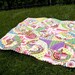 The Circular Motion Quilt Project No. 7 -- Ginger Blossom and Farmer's Market Circles