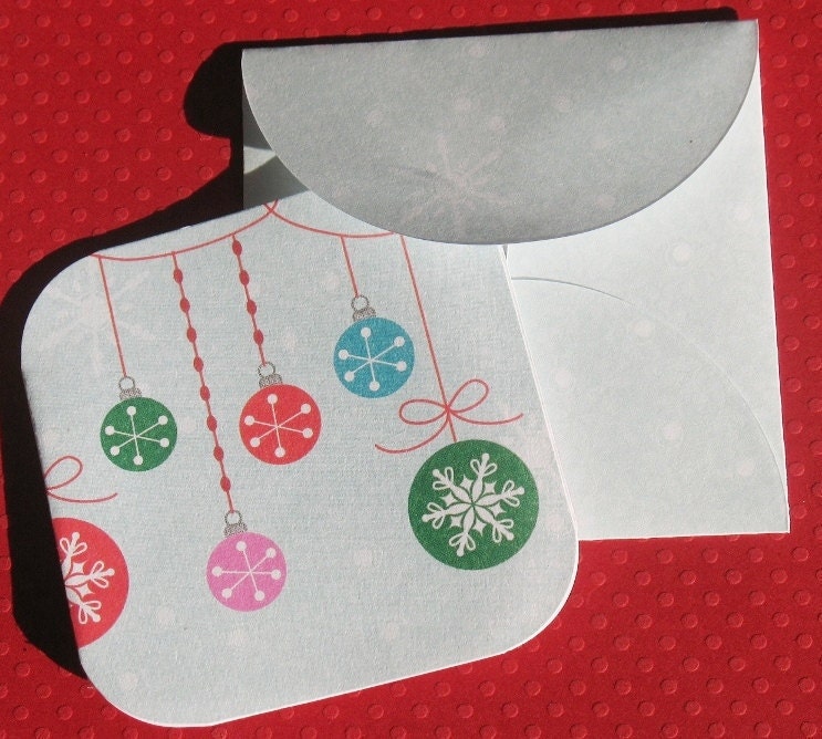 Deck The Halls - Mini Notecard & Envelope Set