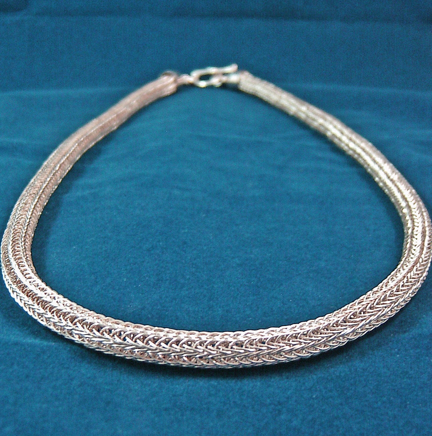 Sterling Silver Viking Weave Necklace