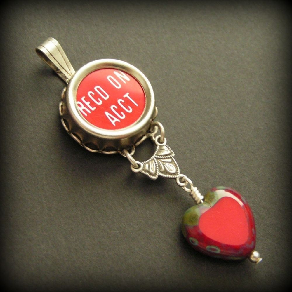 LOVE ON ACCOUNT - Cash Register Key Pendant