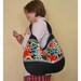 Laptop Handbag Purse Handmade Ruched Ruffled Lace Flower Shower Large bag graduate