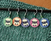 SET Sheep Stitch Markers