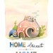 Home wall art, Home Sweet Home Print - Unique wedding gift - Gift for new home - Home sweet home wall art - Home sweet home art 8x10