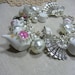Tea Party Charm Braclet, Tiny Porcelain Tea Set, Free Gift Box