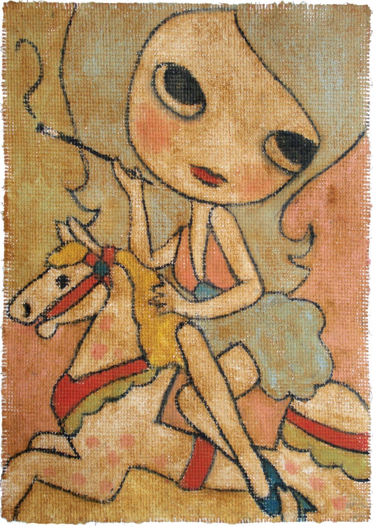 Candy Carousel - print