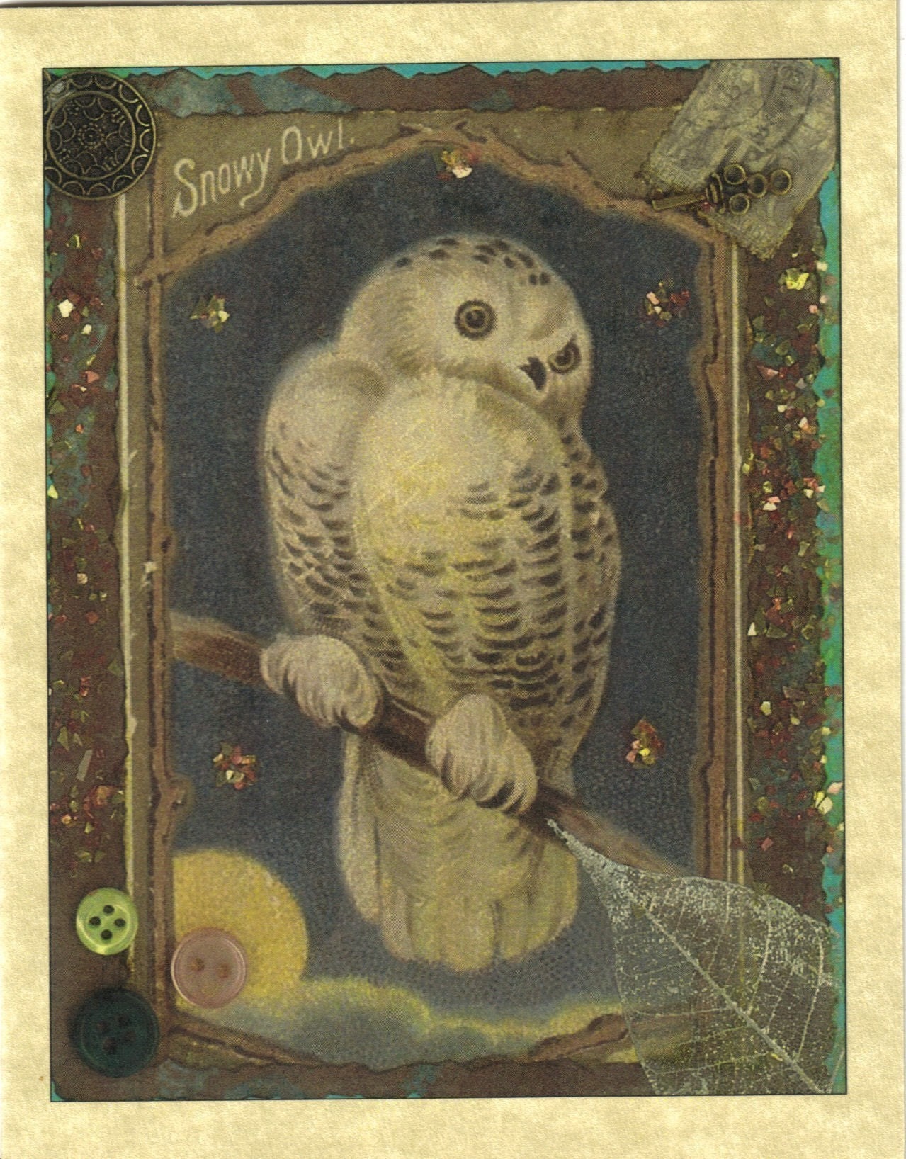 Snowy Owl card