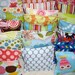 Lavendar Sachets - Mixed Prints Set of 3 -  Organic Lavendar-filled sachets