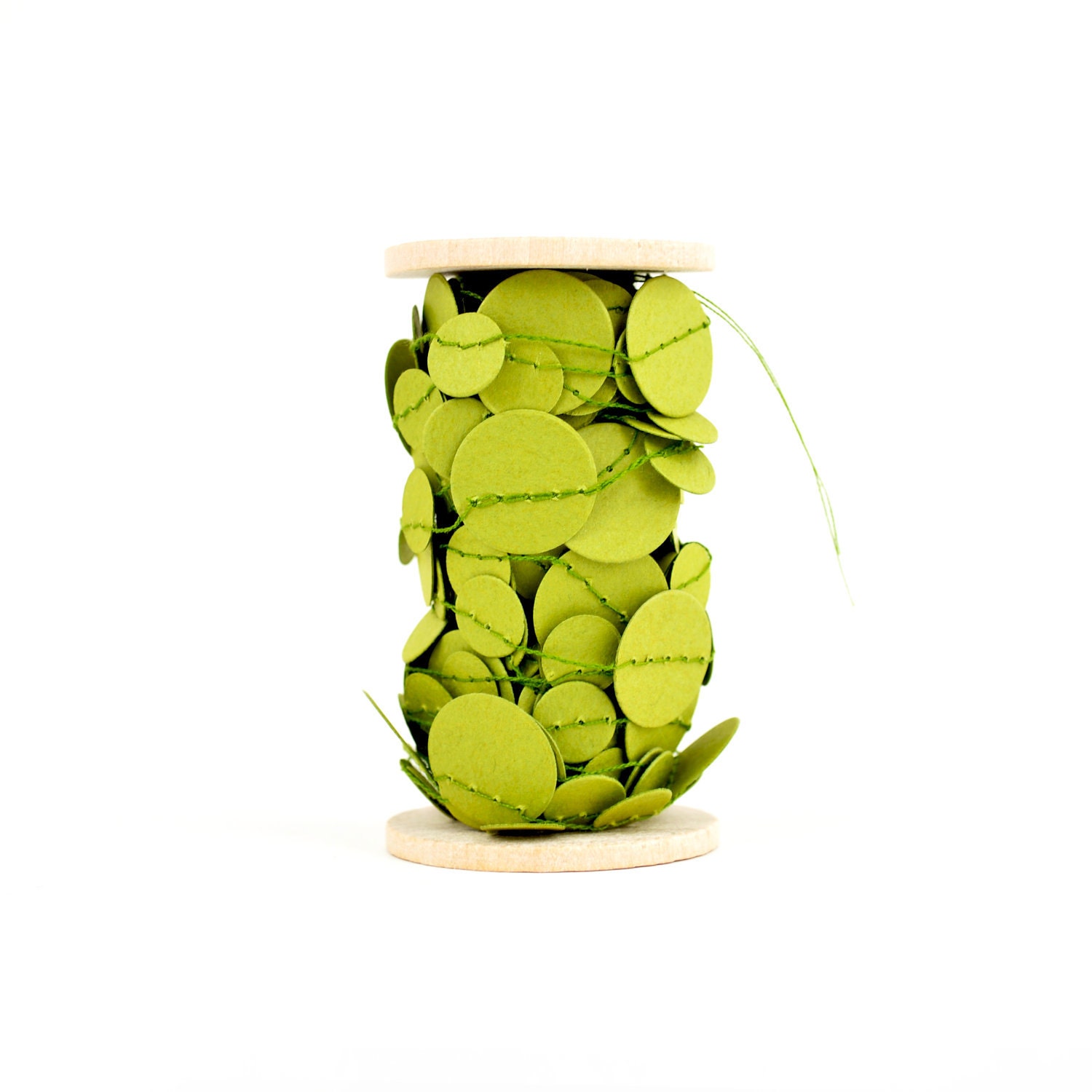 Olive Confetti Garland