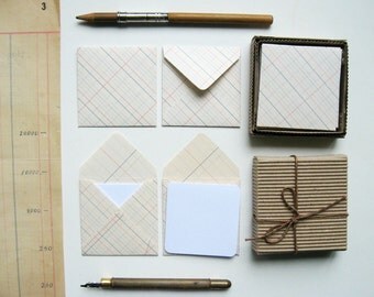 Ledger Pages - Mini Stationery Set