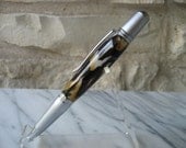 Feather Pen (Pheasant Feathers and Chrome)