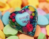 SWEET TALK - Resin Conversation Heart Ring