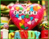 A True Sweetheart - Resin Sprinkles Necklace