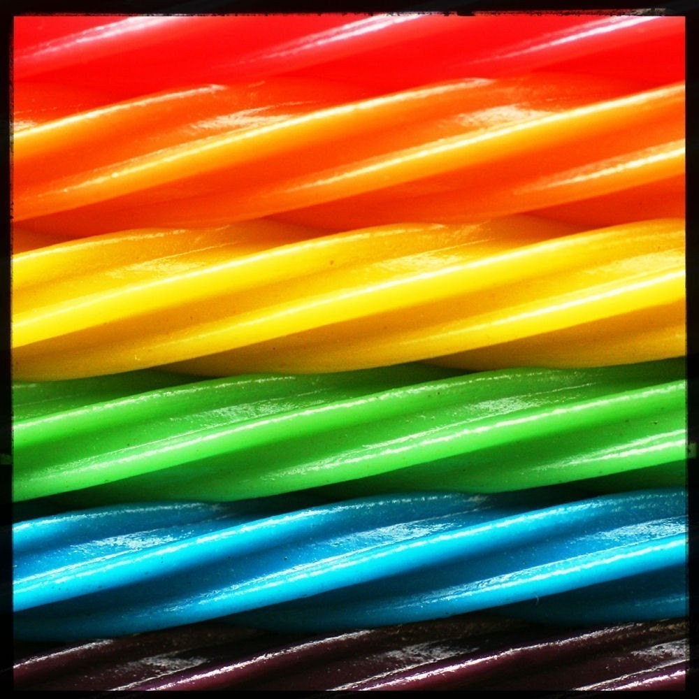 Taste The Rainbow - Fine-Art Candy Print - 8x8