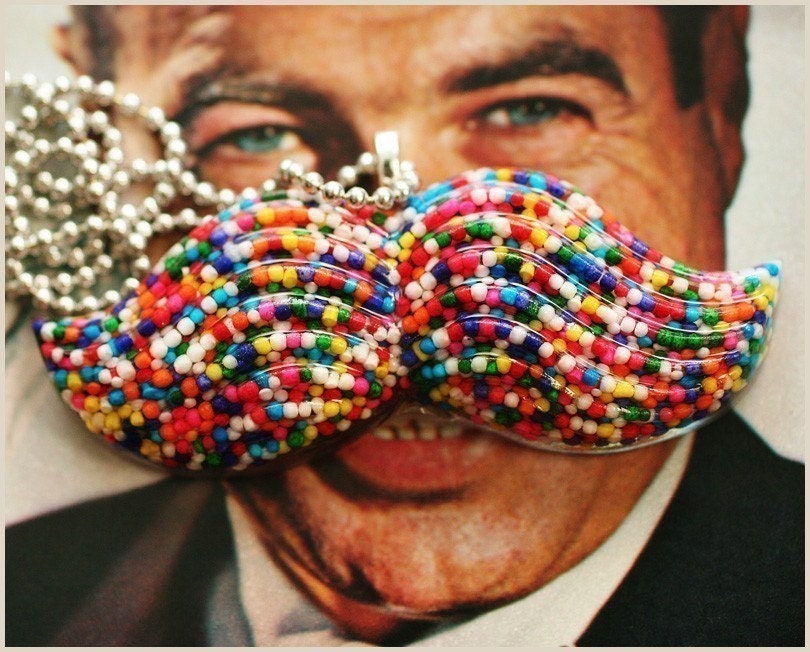Candy 'Stache - The Original Resin Moustache Necklace