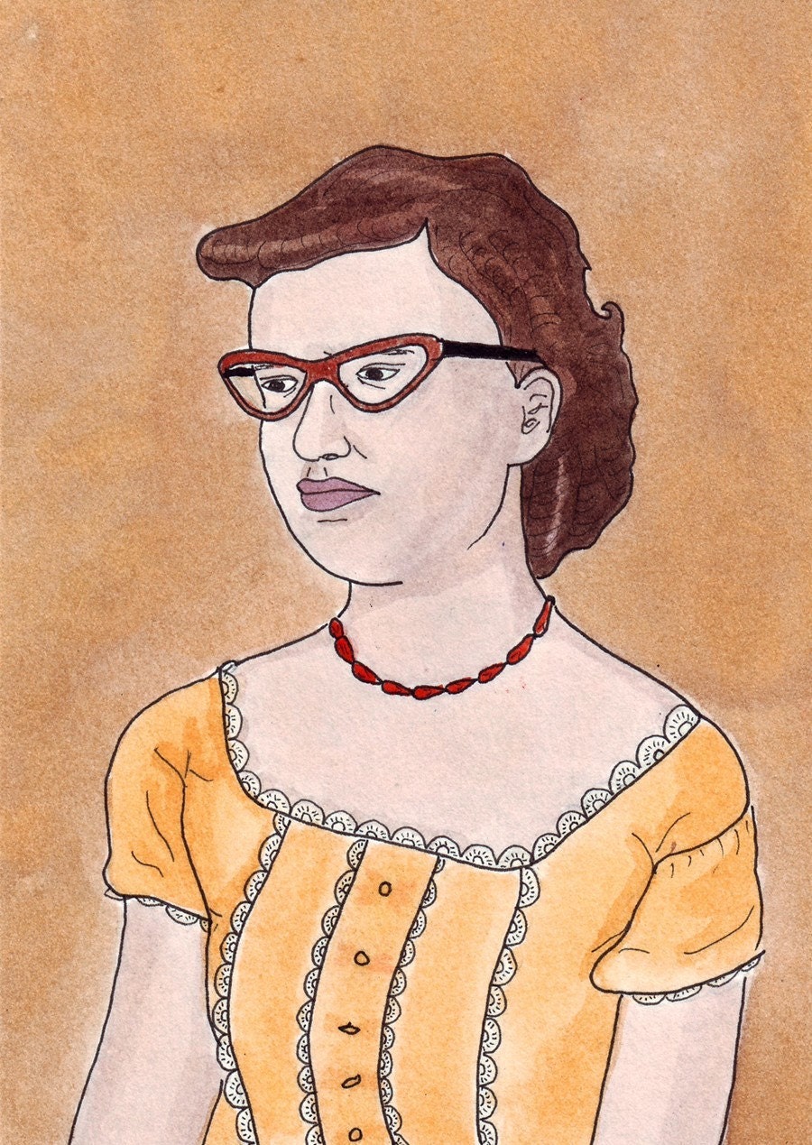 Digital Print of illustration- Norma
