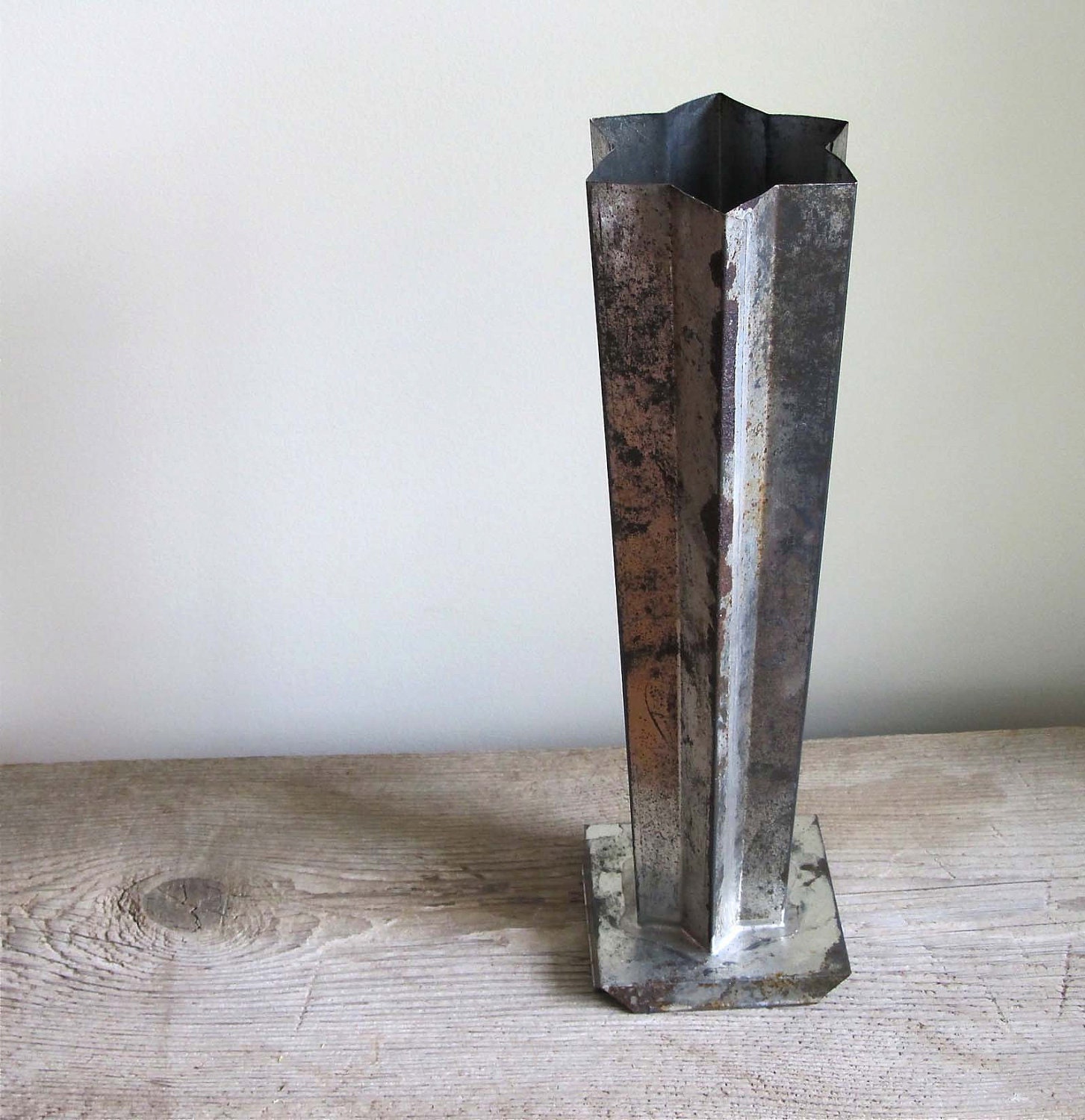 SALE - Vintage 6 Point Star Candle Mold