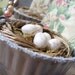 Vintage-Inspired Jello Mold Easter Egg Baskets