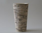 Birch vase straight - ceramic