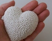 porcelain heart heirloom - framed heart-ART nr 3 - Textured love
