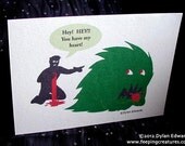 Feeping Creatures Anti-Valentine Monster Card - You Have My Heart