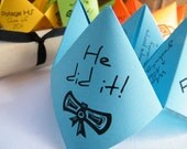 Cootie Catchers- Origami Graduation Announcements / Invites Set of 25
