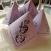 Cootie Catchers- Origami Wedding Favors- Set of 50