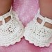 Cheryls Crochet CC2 Fancy Crochet T-Strap Baby Booties PDF Pattern