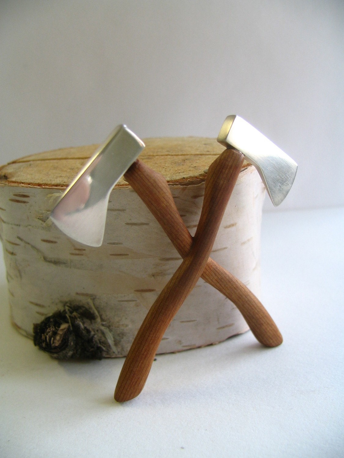 Secret Order of the Lumberjacks Axe Brooch