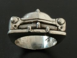 1949 Mercury Car Ring Hot Rod Jewelry